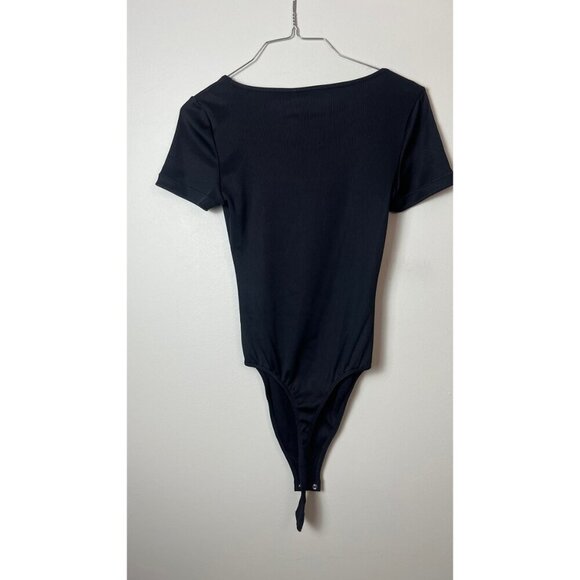 BNWT ANINE BING 'JANELLE' BLACK BODYSUIT - Picture 6 of 8